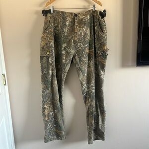 Scent Blocker Realtree Camo Pants Hunting Tactical Cargo Outdoor